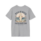 Walk On Water T-Shirt — Faith Over Fear Surf Graphic Tee