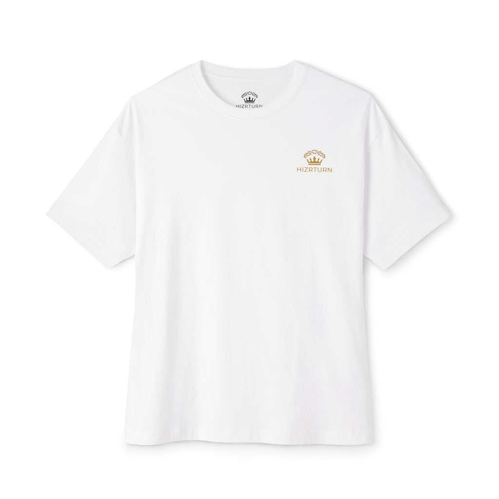 Drop Shoulder Premium Tee — "Worthy Is The King"