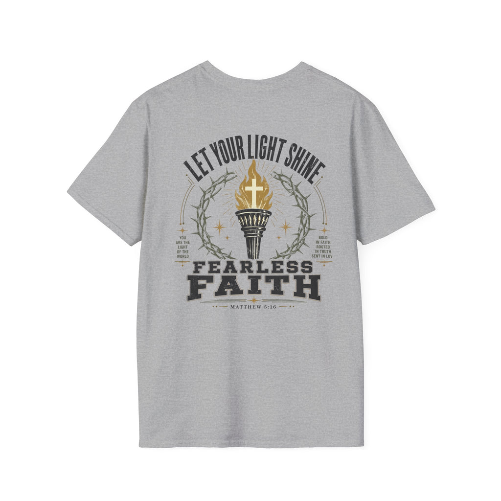 Fearless Faith T-Shirt — Torch & Crown Graphic Tee