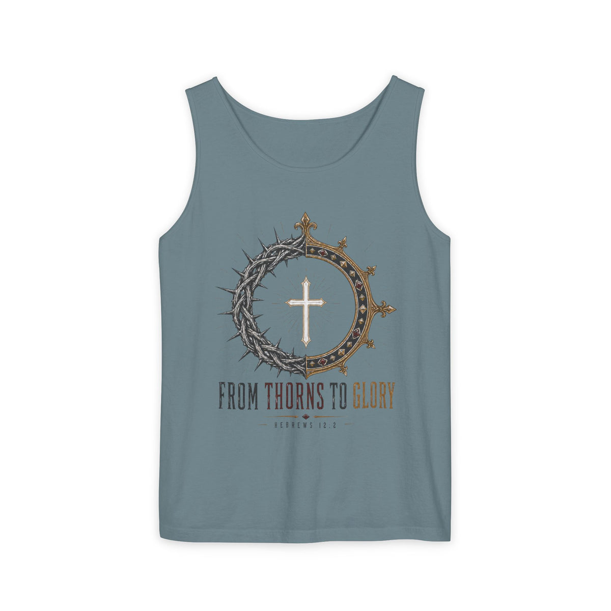 Thorns to Glory Dyed Tank Top