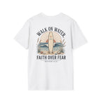 Walk On Water T-Shirt — Faith Over Fear Surf Graphic Tee