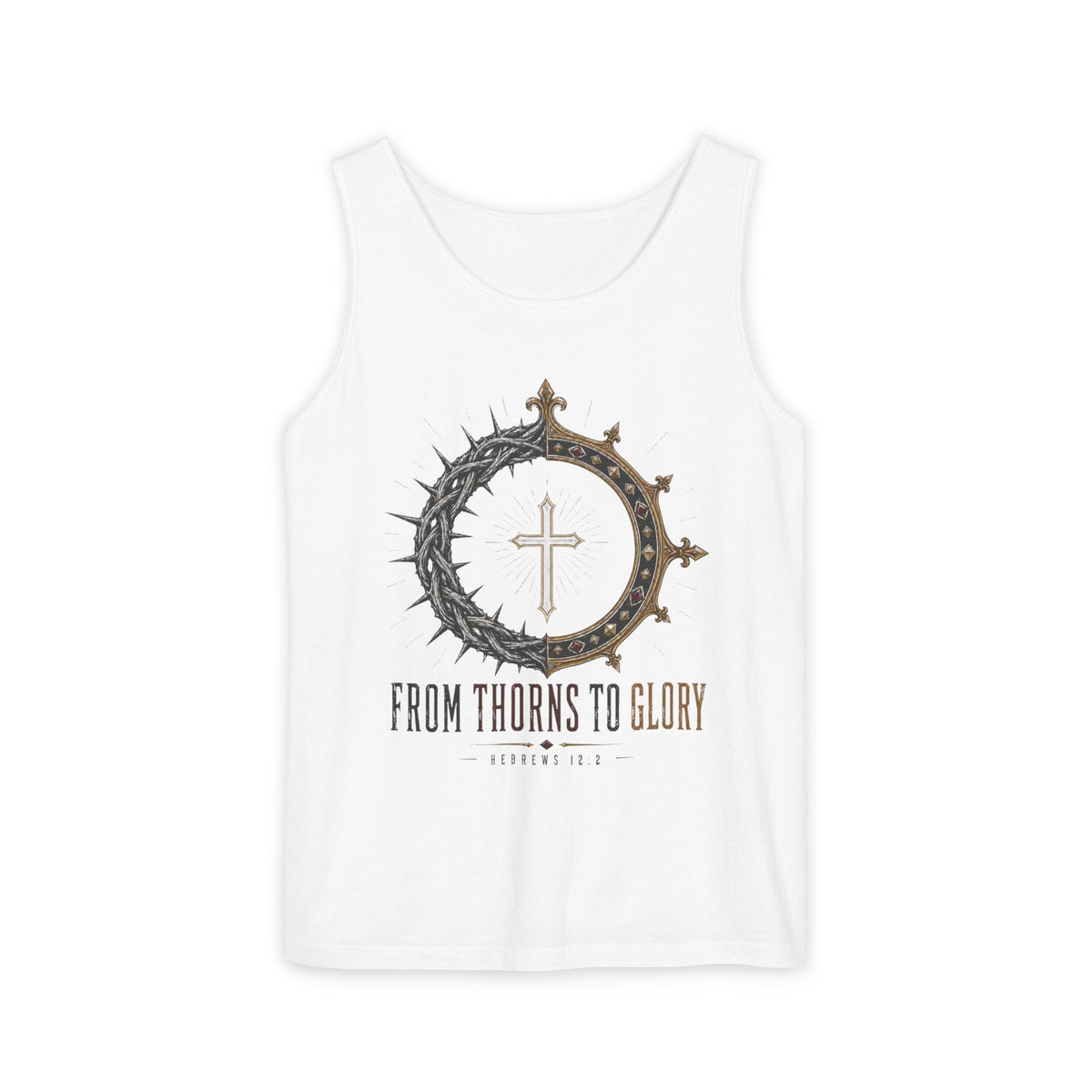 Thorns to Glory Dyed Tank Top
