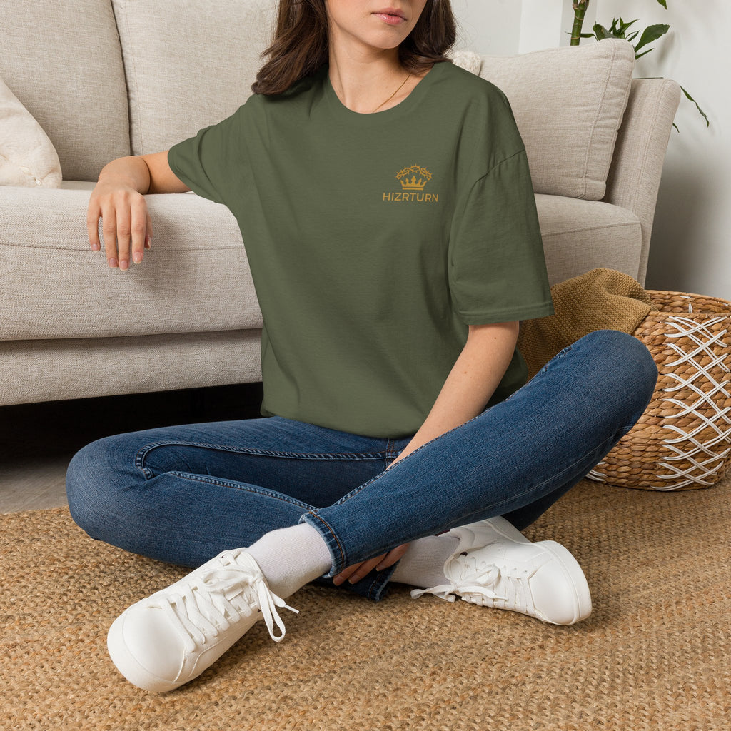 Word Over World T-Shirt — Bible & Crown Faith Graphic Tee