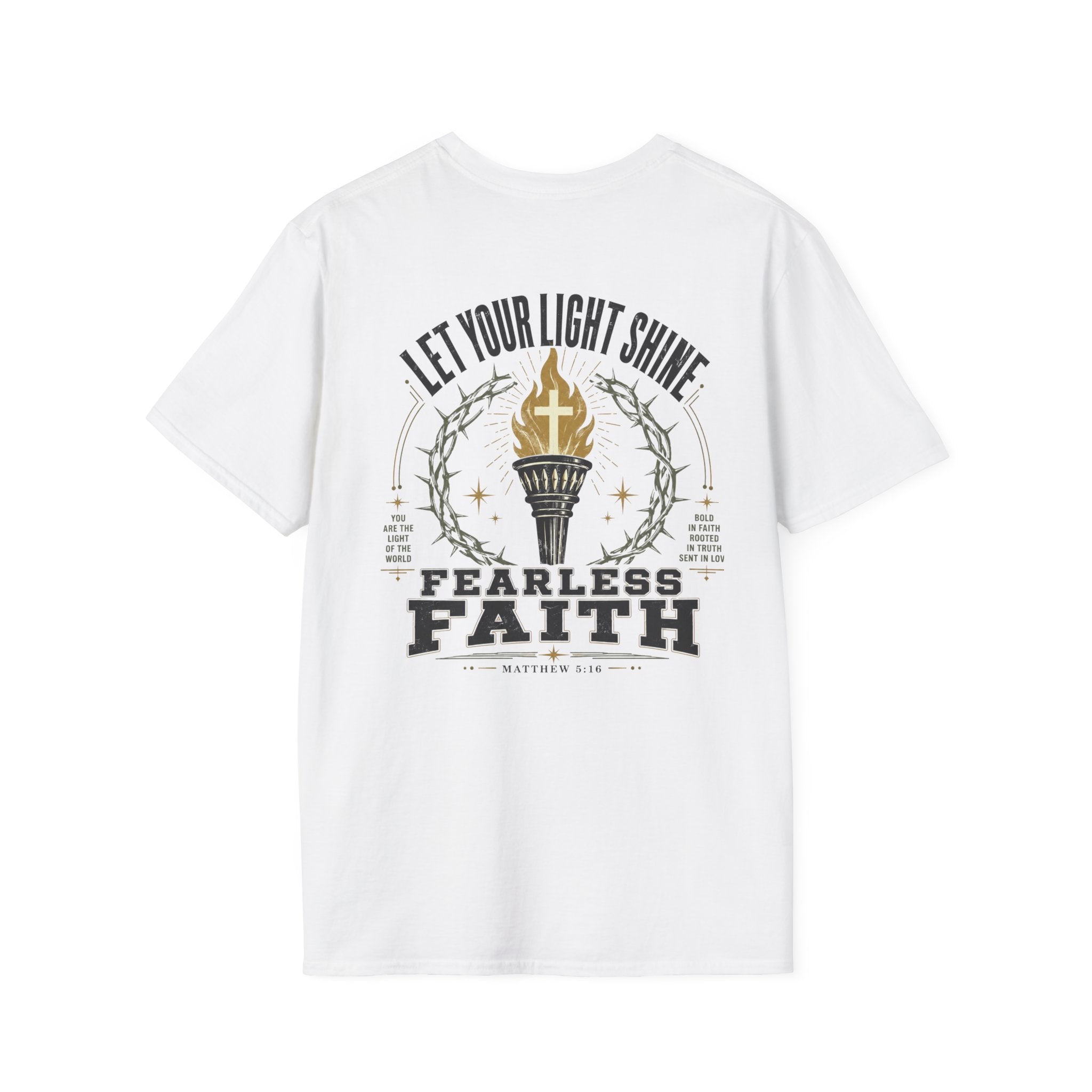 Fearless Faith T-Shirt — Torch & Crown Graphic Tee