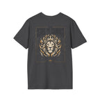 The King Is Coming T-Shirt — Crowned Lion Faith Graphic Tee