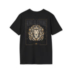 The King Is Coming T-Shirt — Crowned Lion Faith Graphic Tee