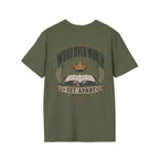 Word Over World T-Shirt — Bible & Crown Faith Graphic Tee