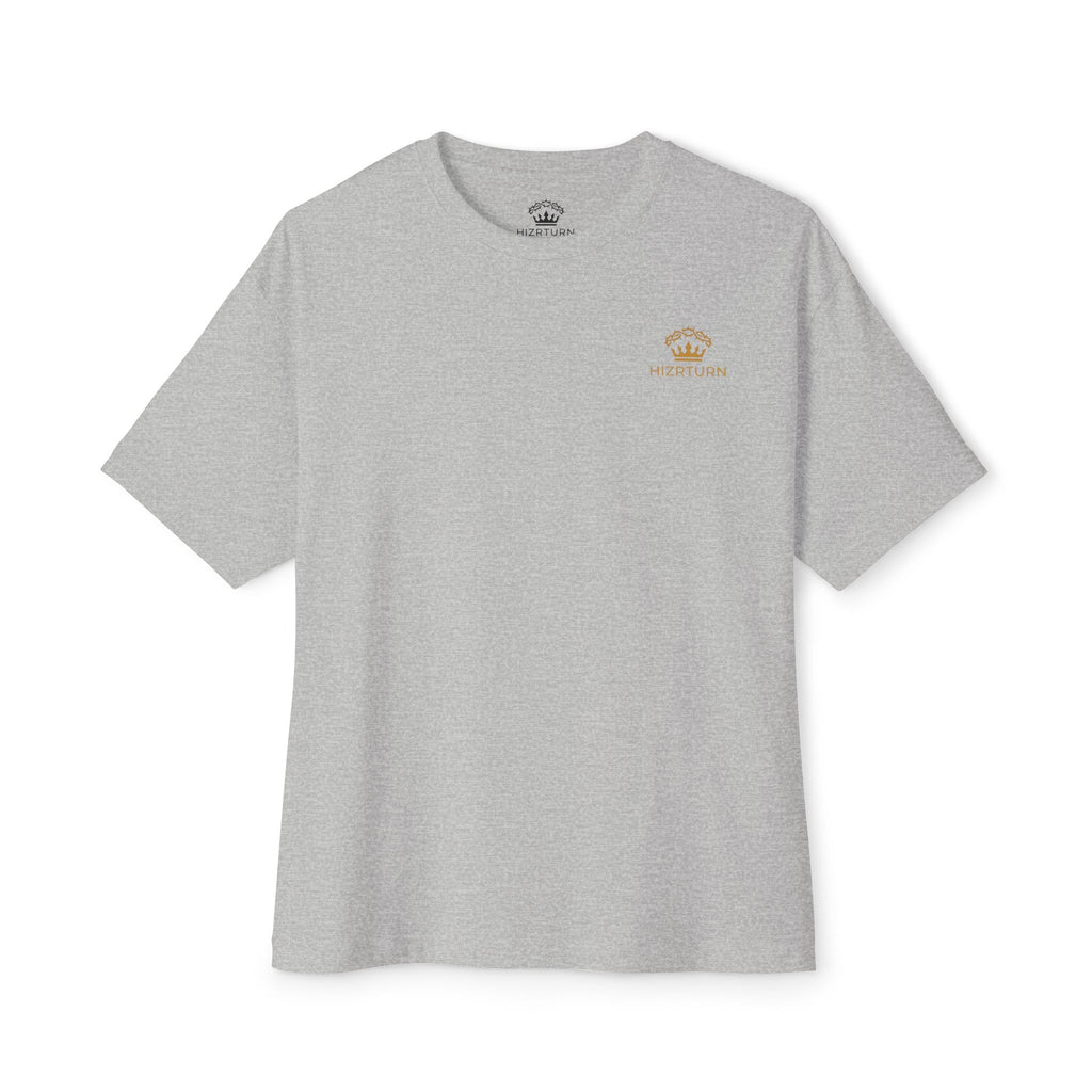 Drop Shoulder Premium Tee — "Worthy Is The King"