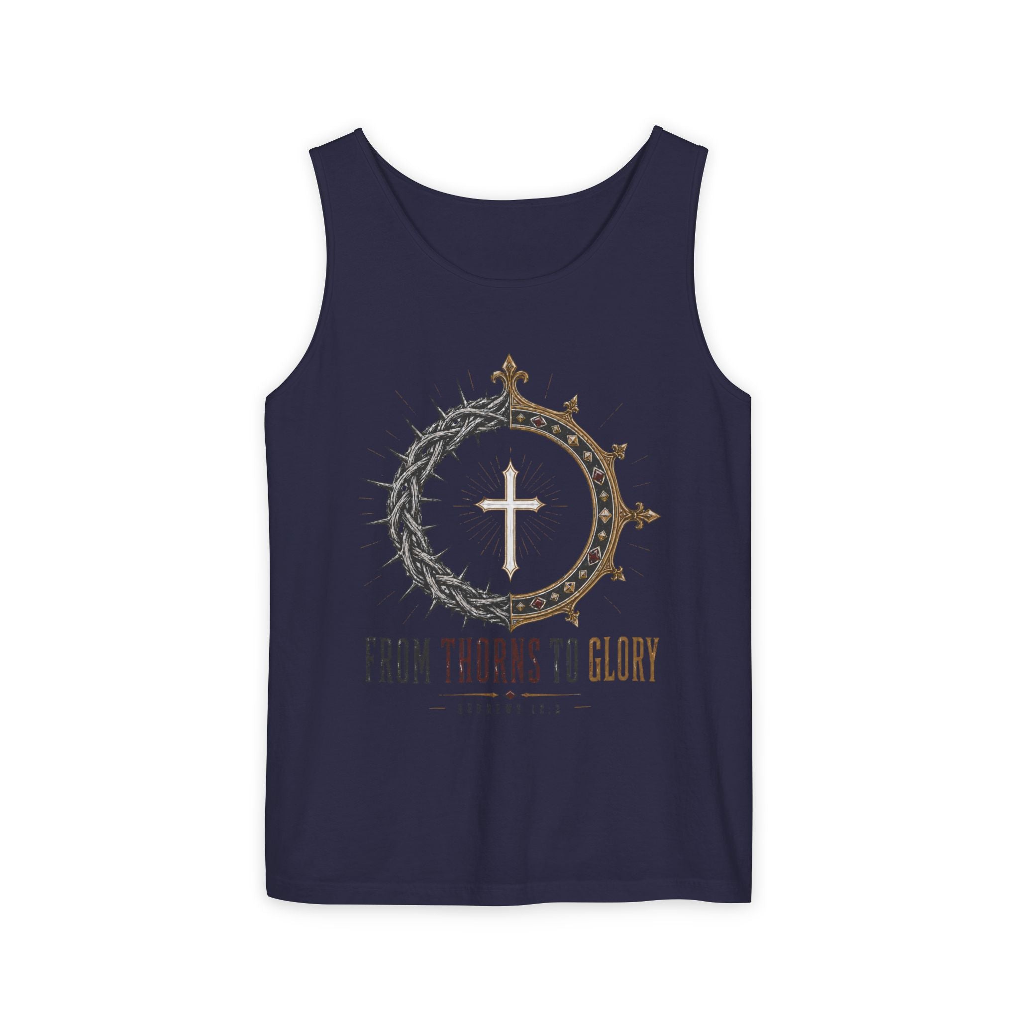 Thorns to Glory Dyed Tank Top
