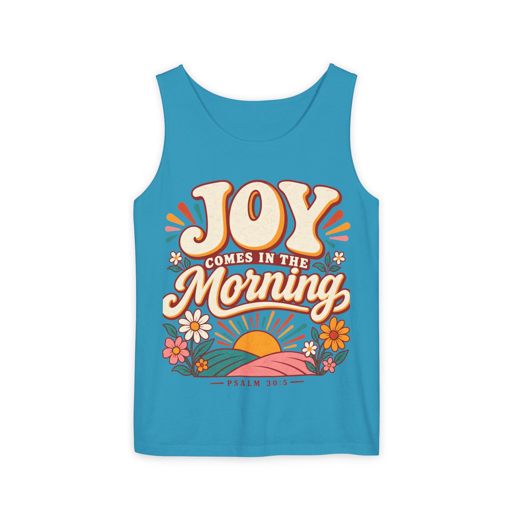 Joy in the Morning Dyed Tank Top