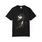 Jesus Saves T‑Shirt — Crown of Thorns Portrait Christian Tee