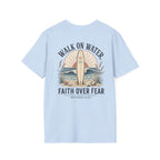 Walk On Water T-Shirt — Faith Over Fear Surf Graphic Tee