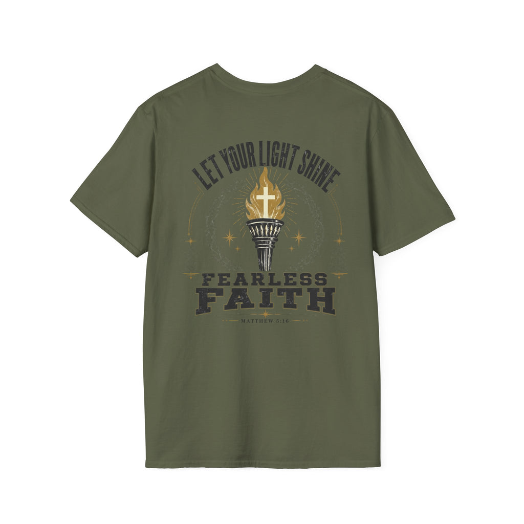 Fearless Faith T-Shirt — Torch & Crown Graphic Tee