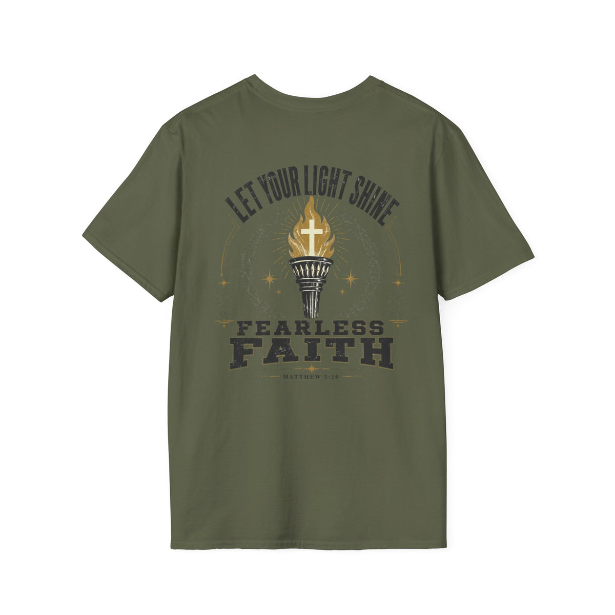 Fearless Faith T-Shirt — Torch & Crown Graphic Tee