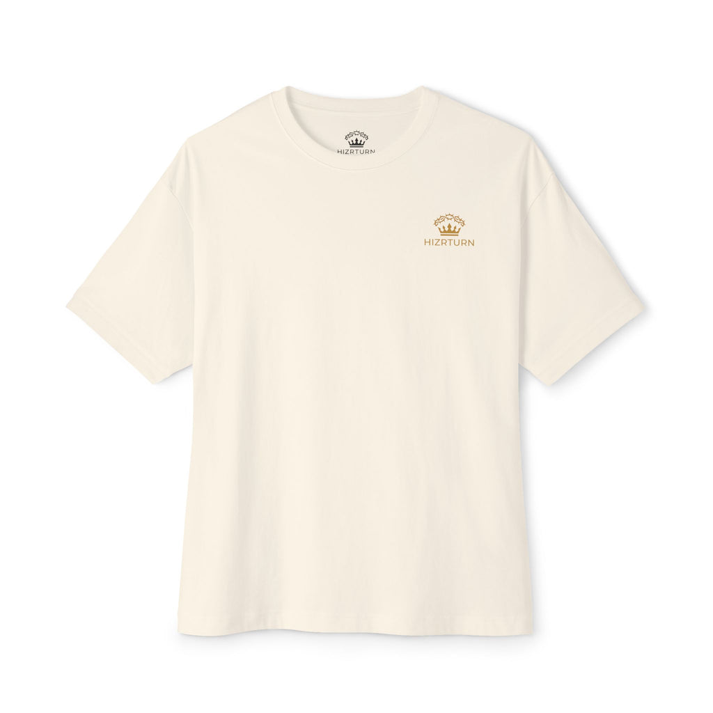 Drop Shoulder Premium Tee — "Worthy Is The King"