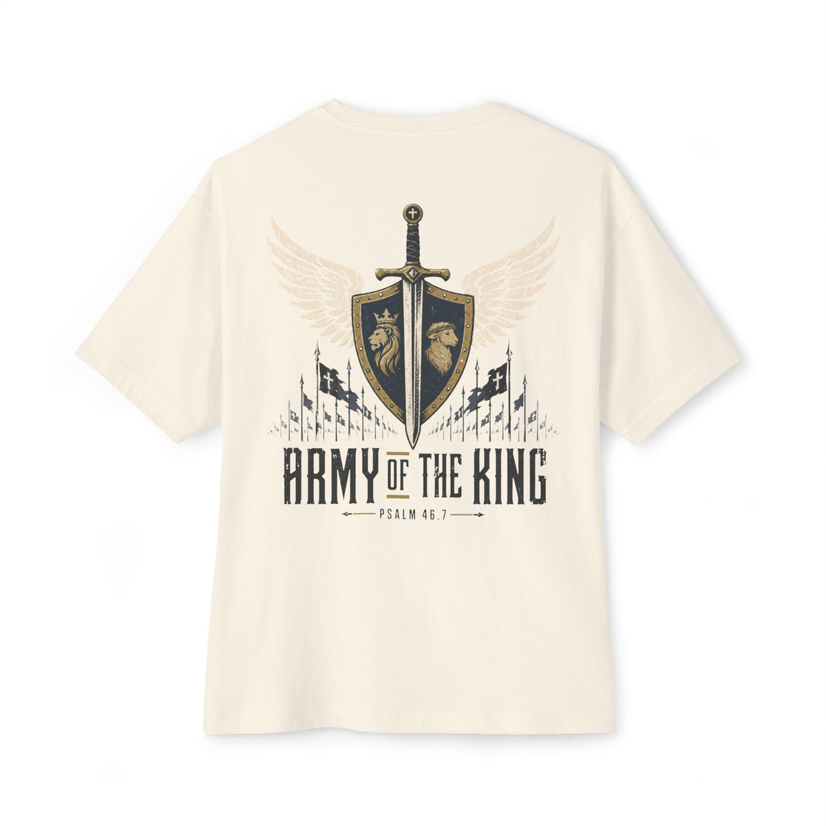 Army of the King Drop Shoulder Premium Tee